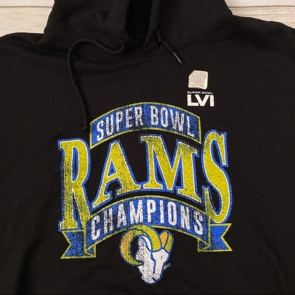 NWT Los Angeles Rams Hooded Sweatshirt | Size Small - Picture 4 of 4